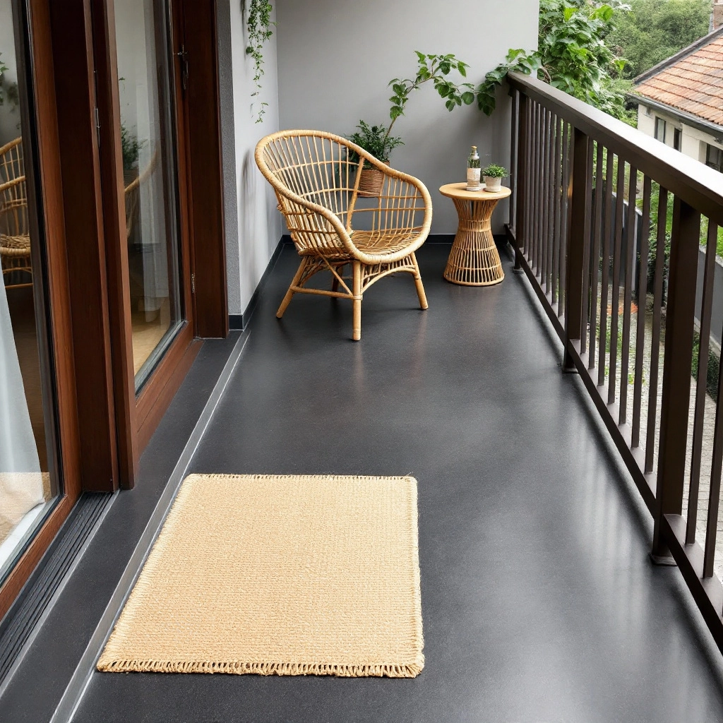 Balkon bez płytek – inspirujące alternatywy