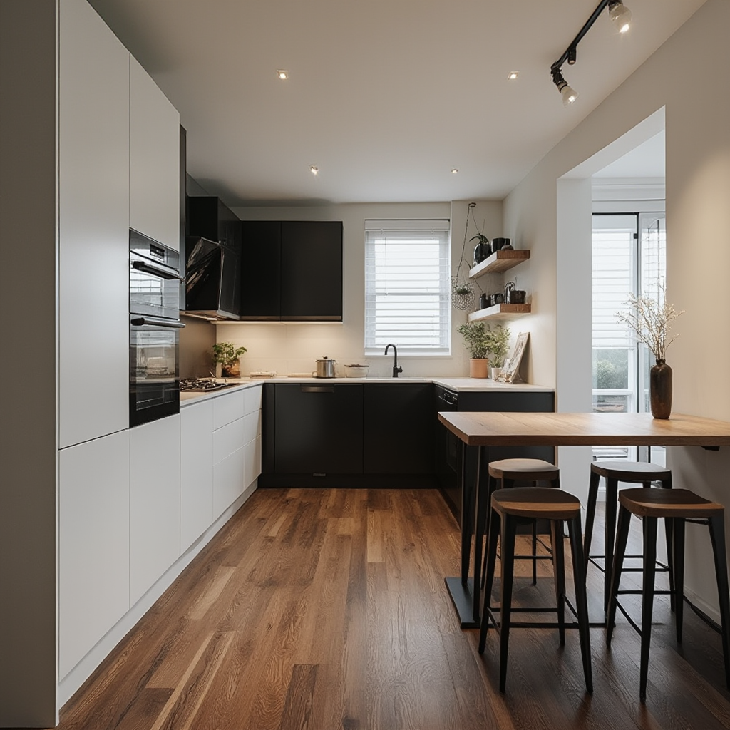 Drewniana podłoga w kuchni - czy to dobry pomysł?