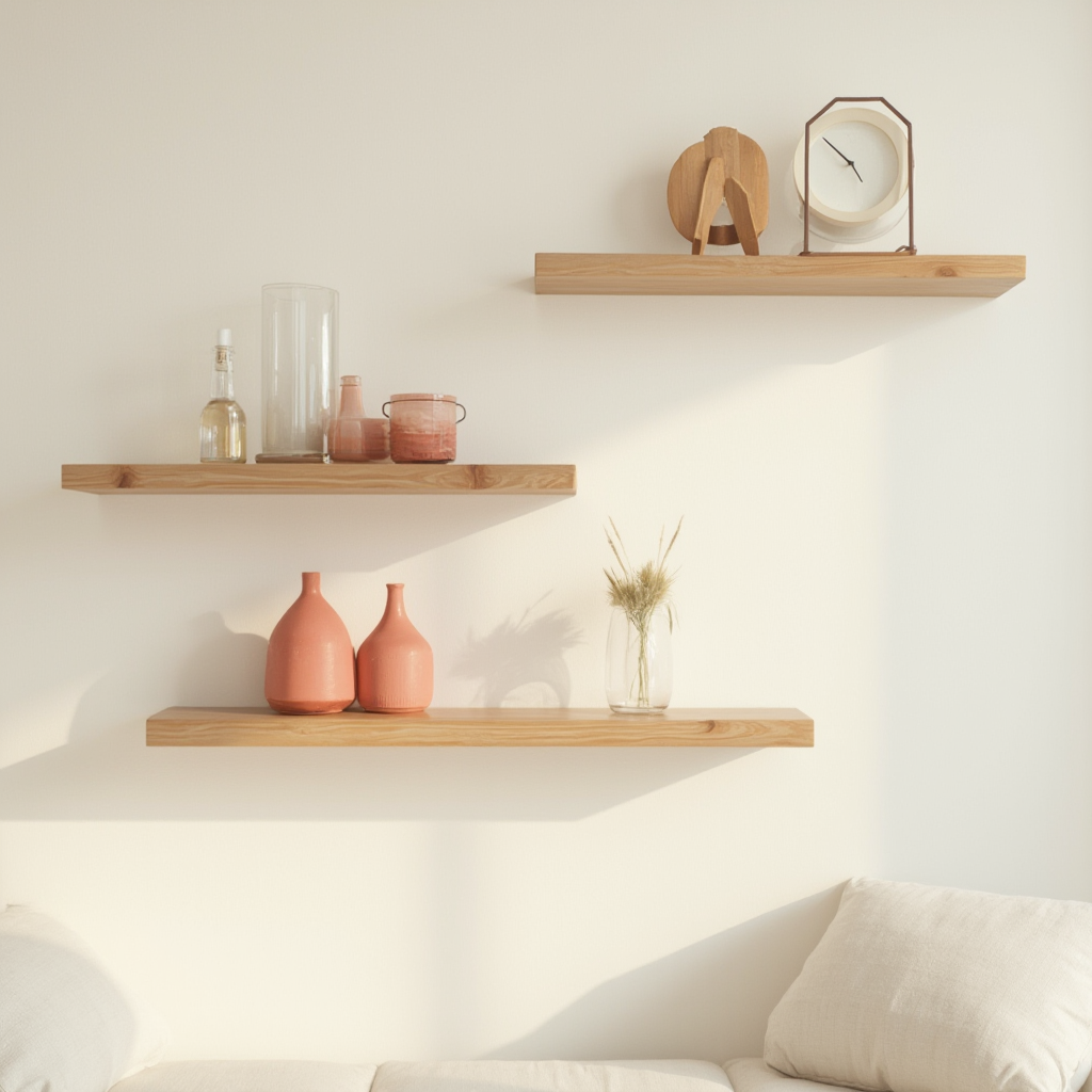 Nowoczesne półki w salonie – pomysły na zagospodarowanie