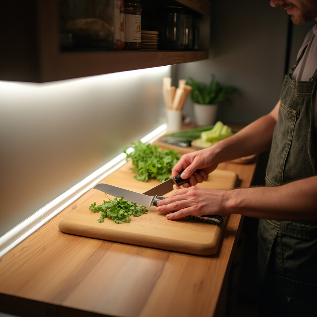 Oświetlenie LED w kuchni – jak je rozmieścić?